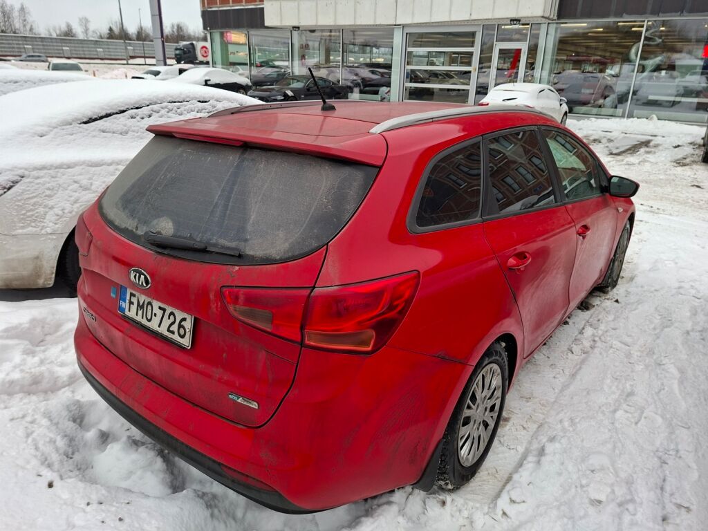 Kia Ceed 2017 Punainen