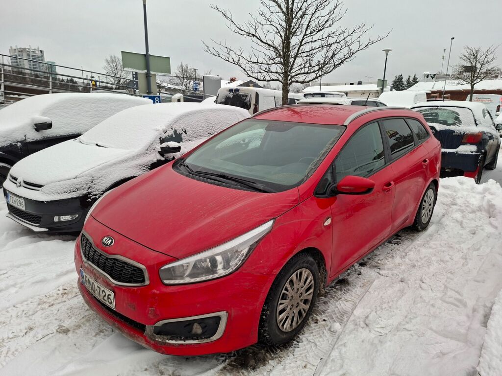 Kia Ceed 2017 Punainen