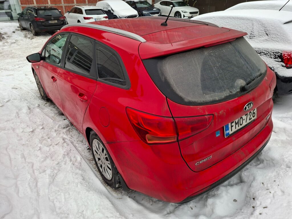 Kia Ceed 2017 Punainen
