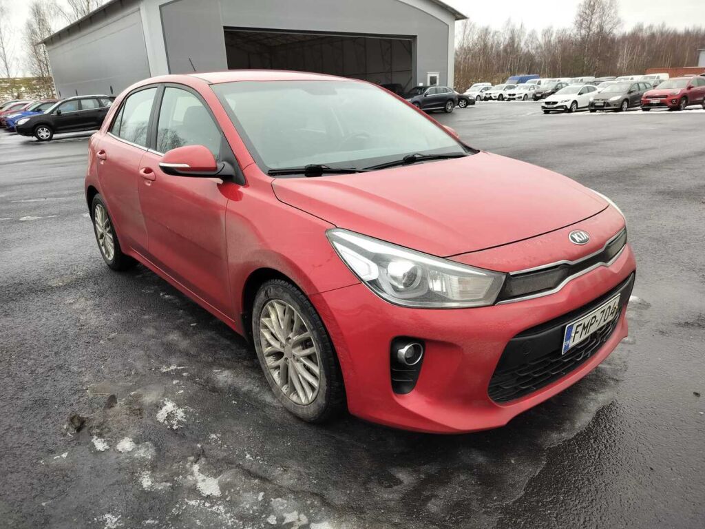 Kia Rio 2017 Punainen