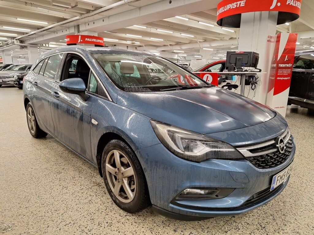 Opel Astra 2017 Sininen