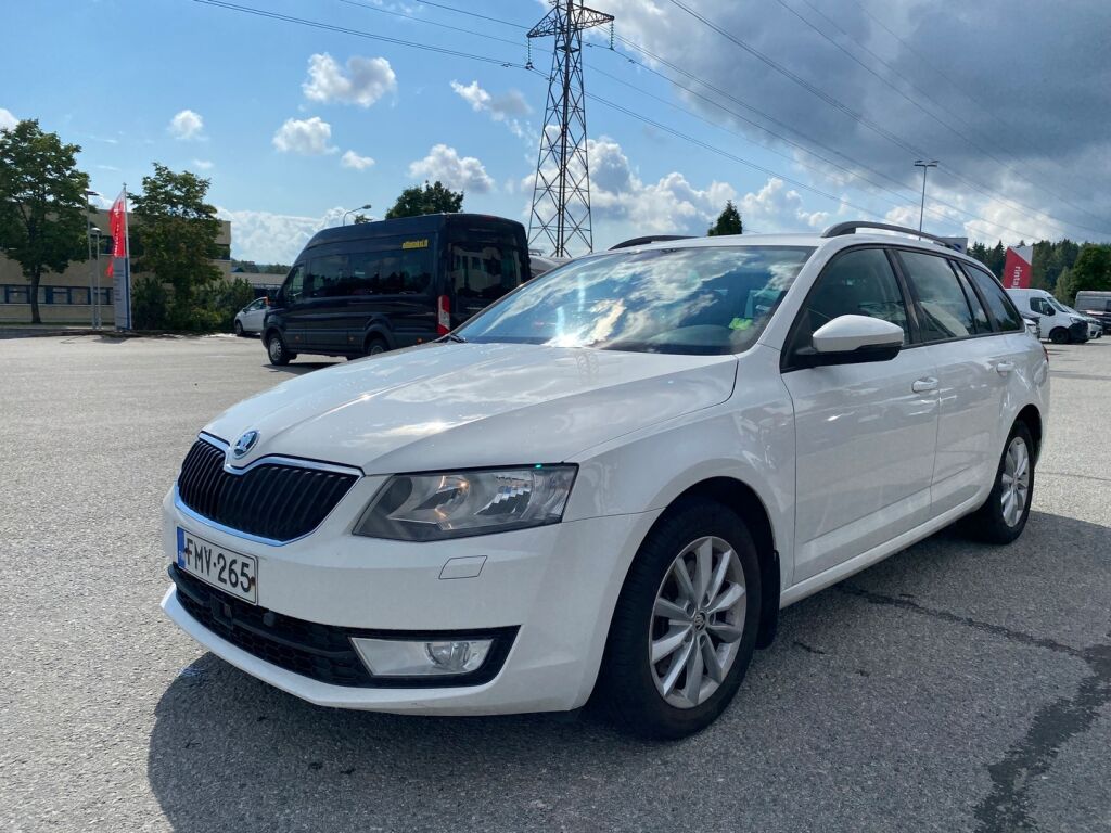Skoda Octavia 2014 Valkoinen