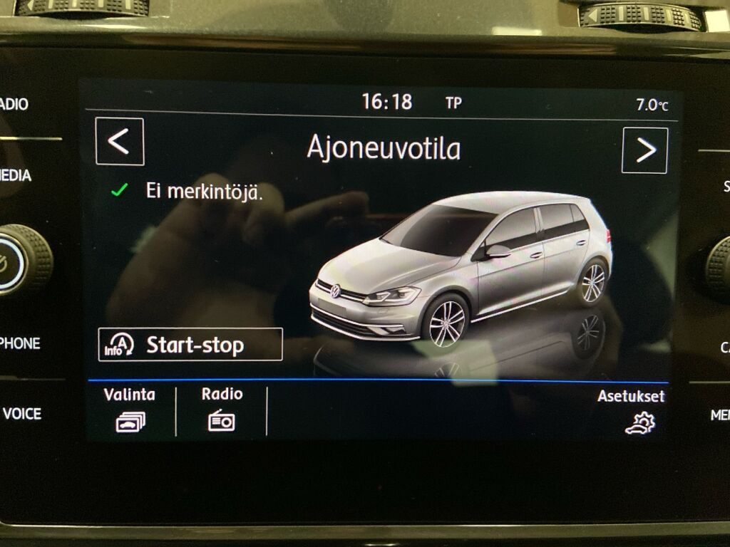 Volkswagen Golf 2018 Punainen