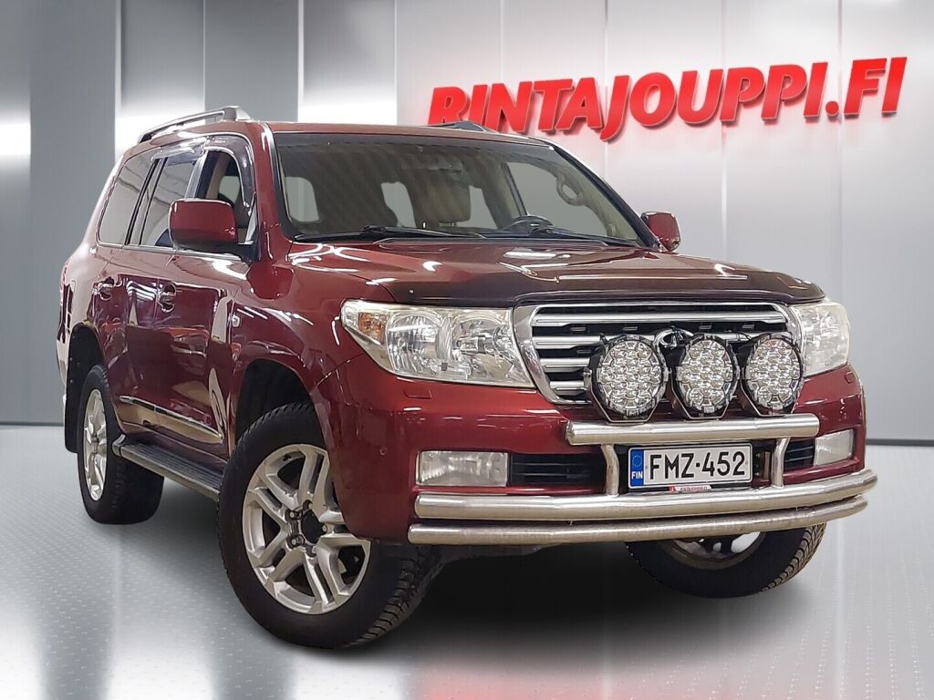 Toyota Land Cruiser 2008 Punainen