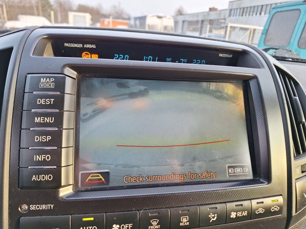 Toyota Land Cruiser 2008 Punainen