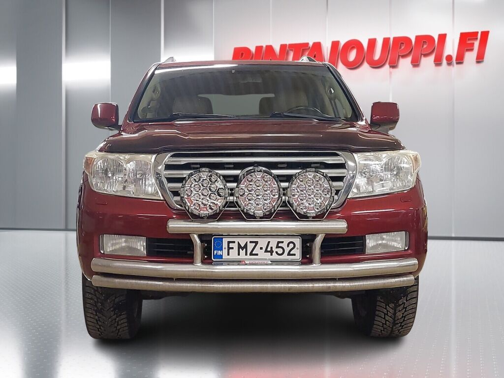 Toyota Land Cruiser 2008 Punainen