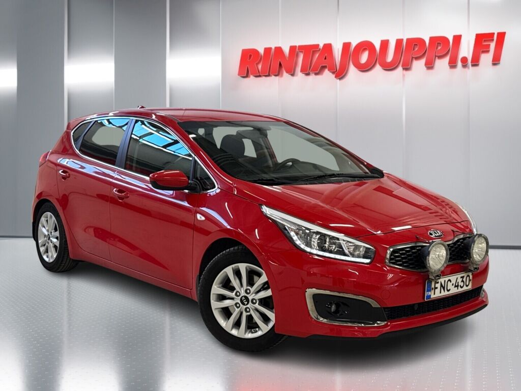 Kia Ceed 2018 Punainen