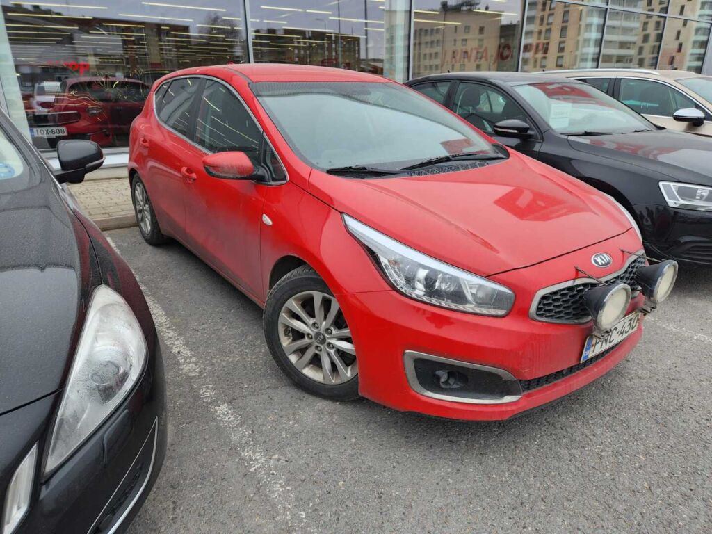 Kia Ceed 2018 Punainen