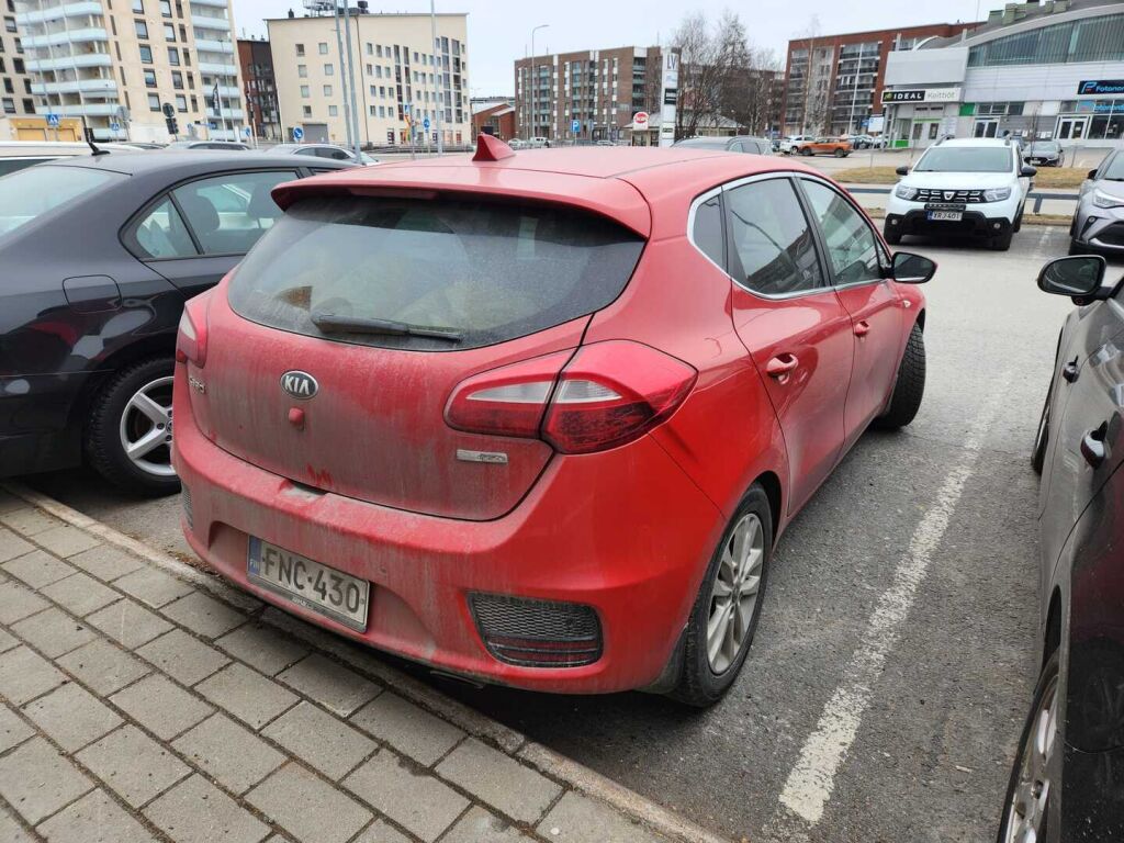 Kia Ceed 2018 Punainen