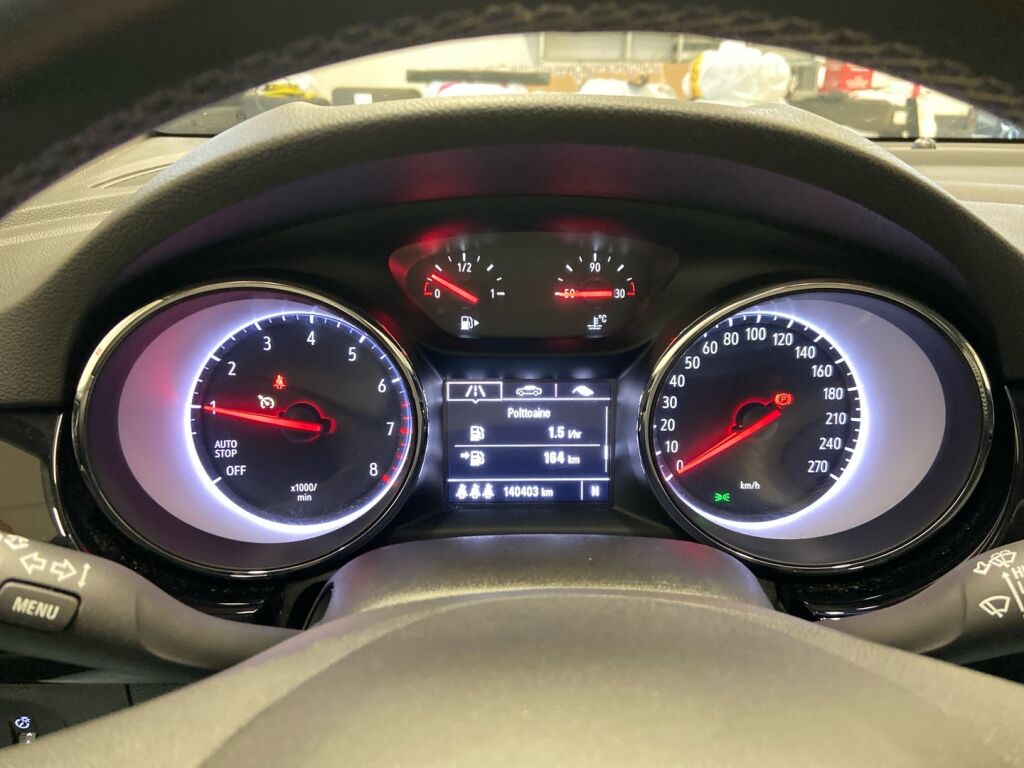 Opel Astra 2018 Musta