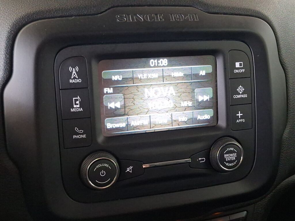 Jeep Renegade 2018 Musta
