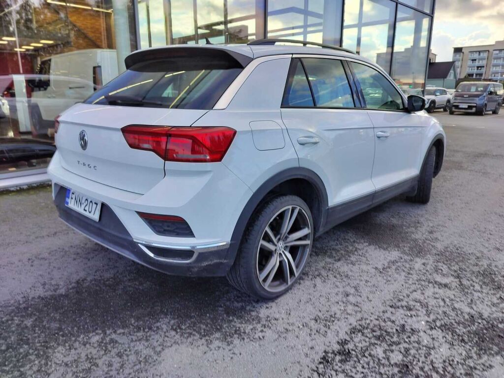 Volkswagen T-Roc 2018 Valkoinen