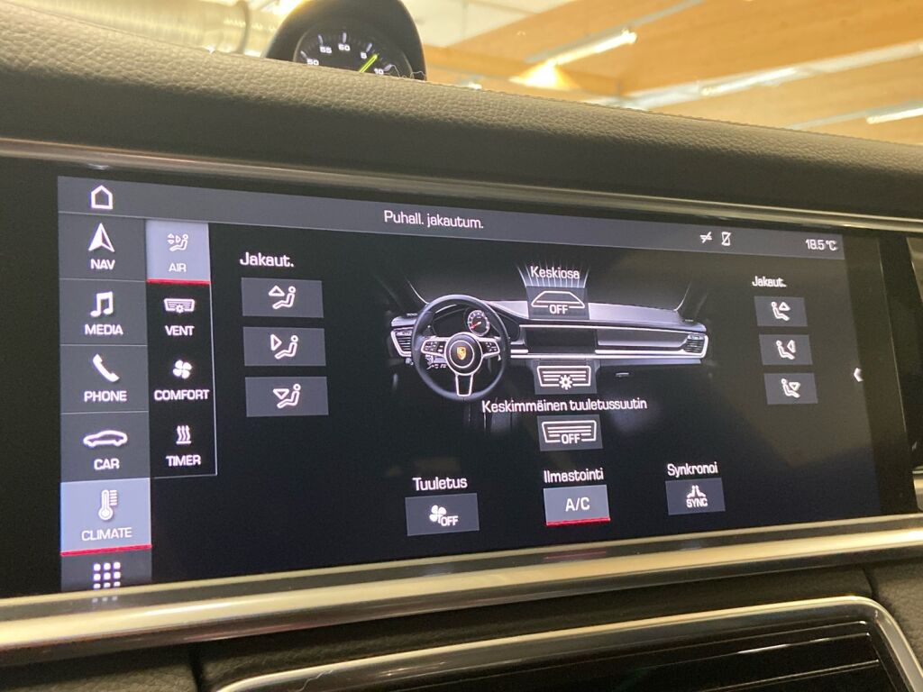 Porsche Panamera 2019 Harmaa