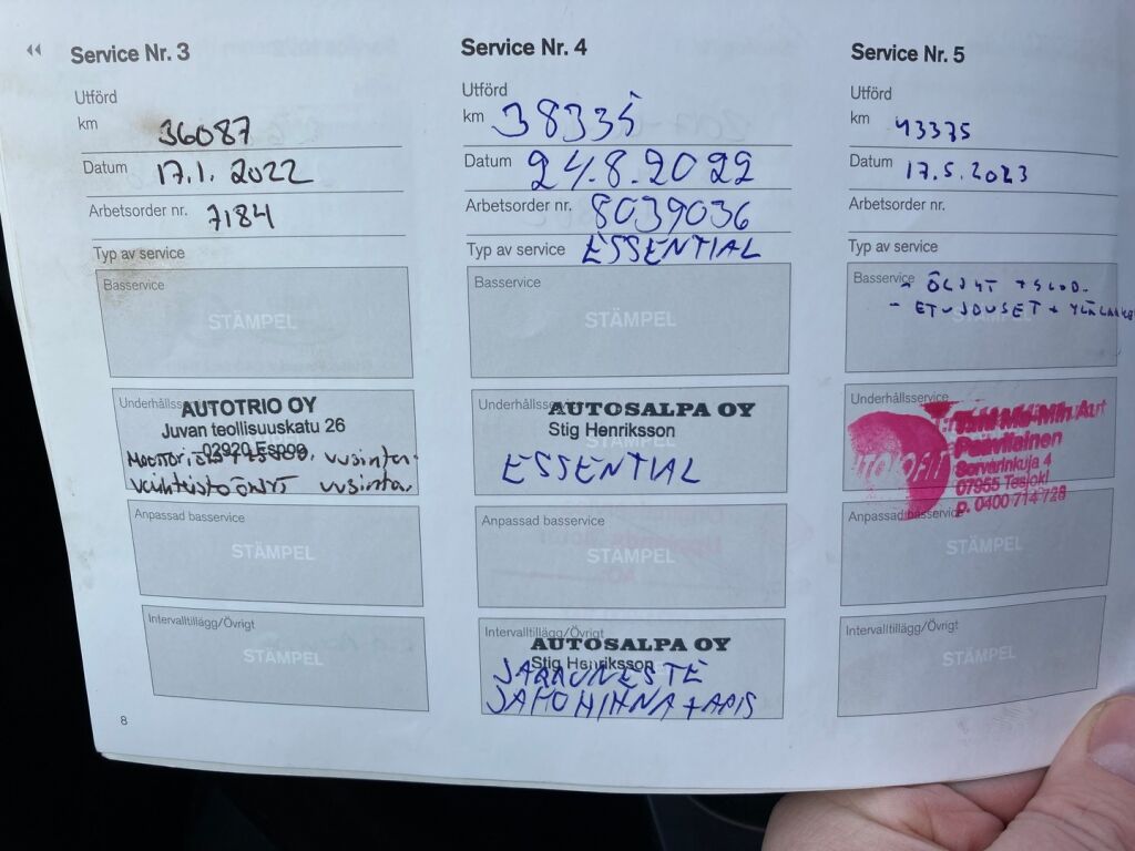 Volvo V40 2016 Metallinhohto Hopea