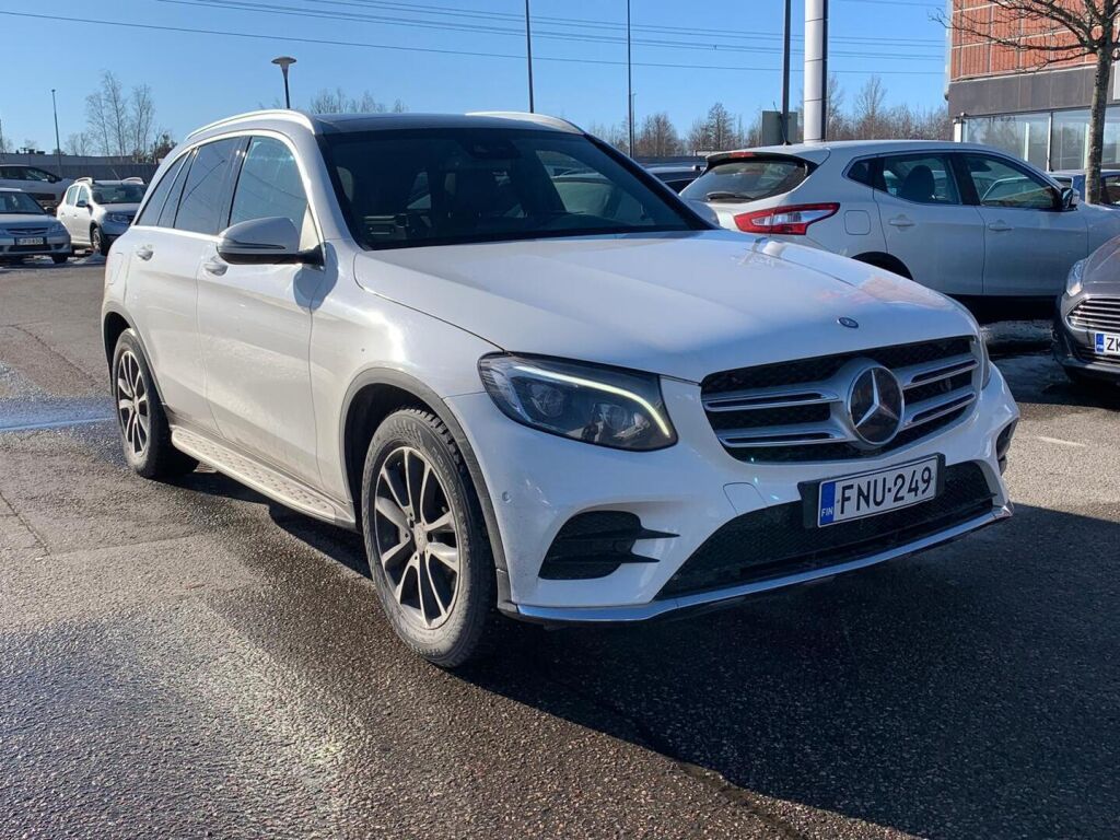 Mercedes-Benz GLC 2016 Valkoinen