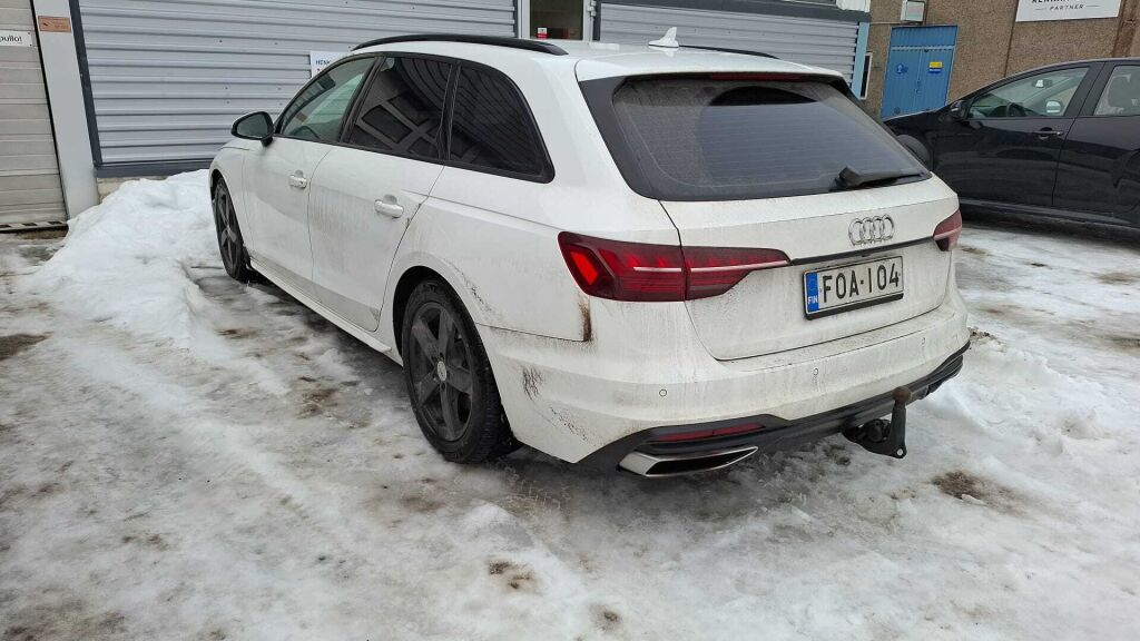 Audi A4 2020 Valkoinen