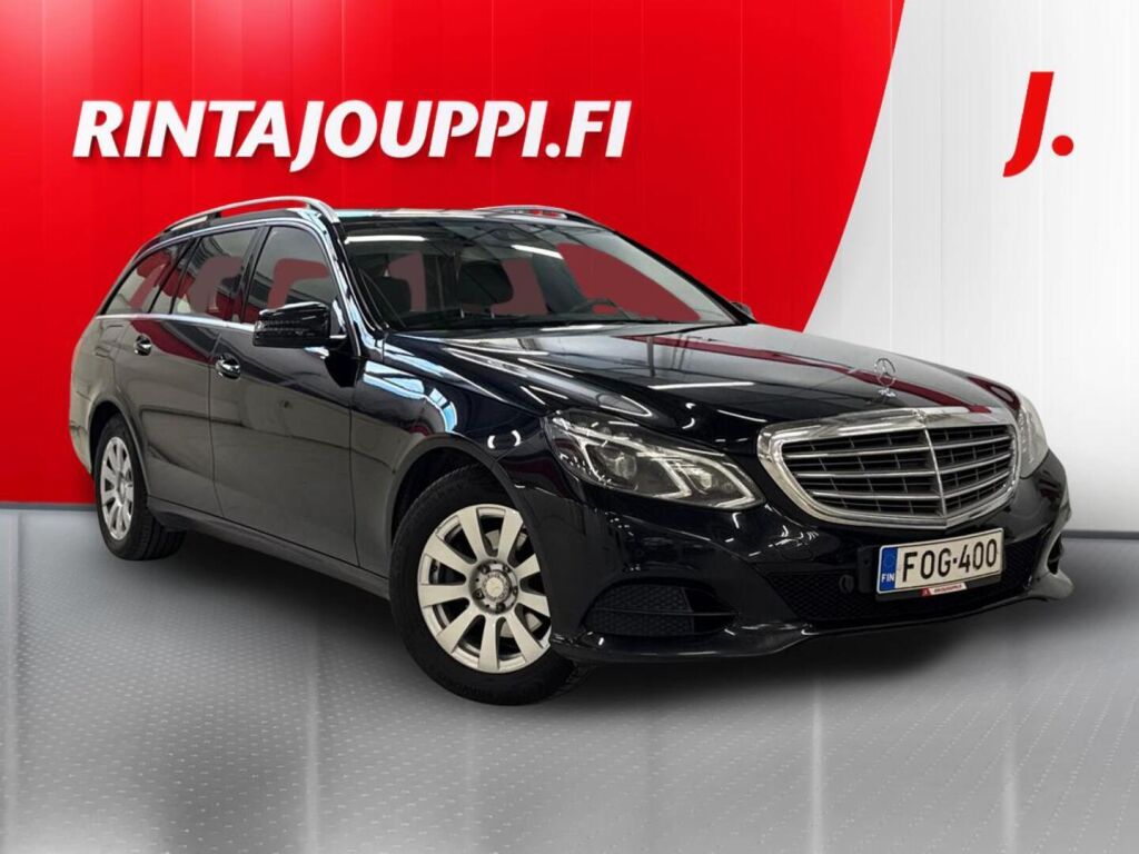 Mercedes-Benz E 2016 Musta