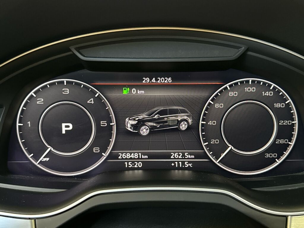 Audi Q7 2017 Harmaa