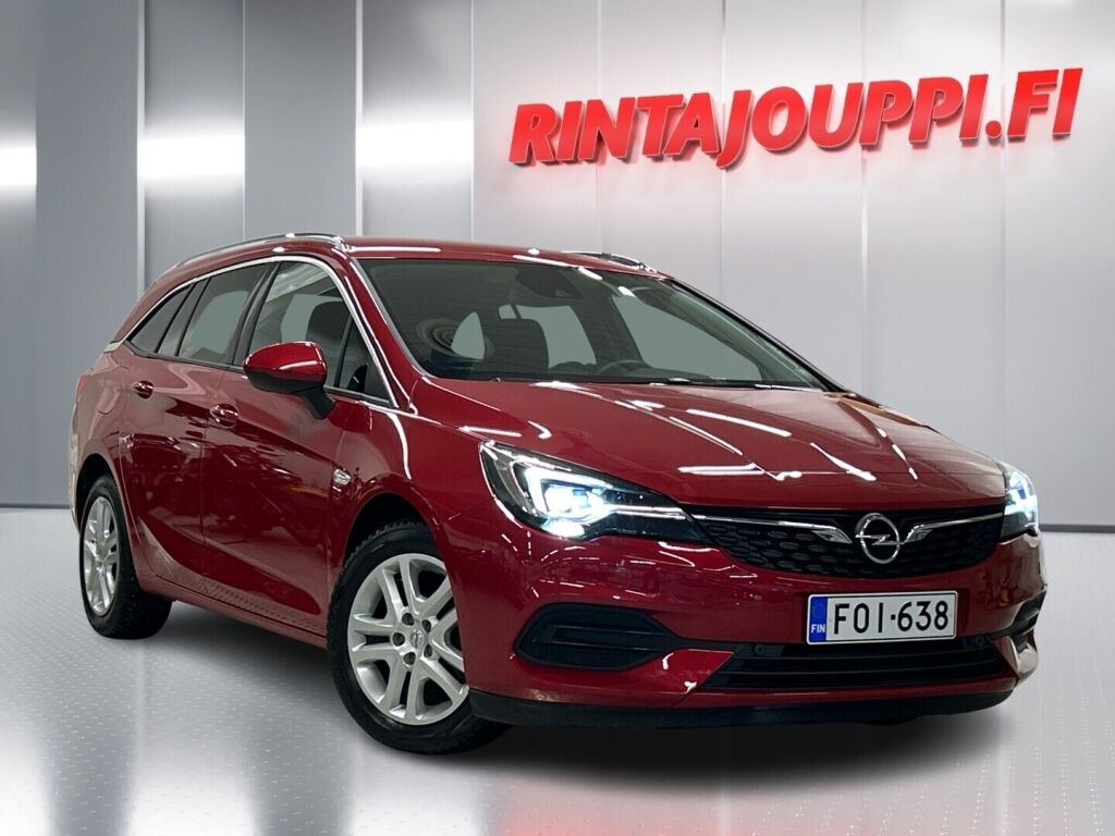 Opel Astra 2021 Punainen