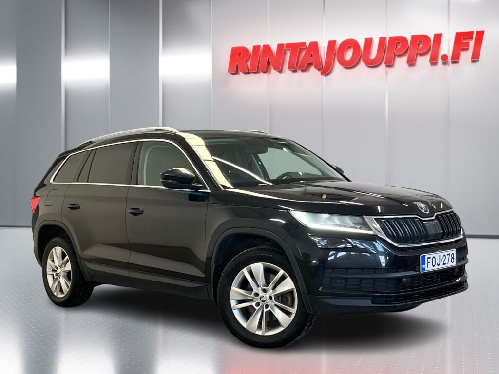 Skoda Kodiaq 2018 Musta