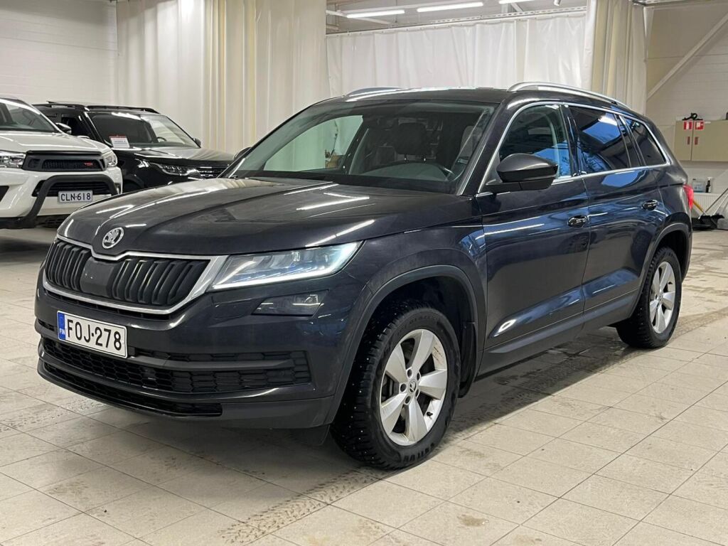 Skoda Kodiaq 2018 Musta