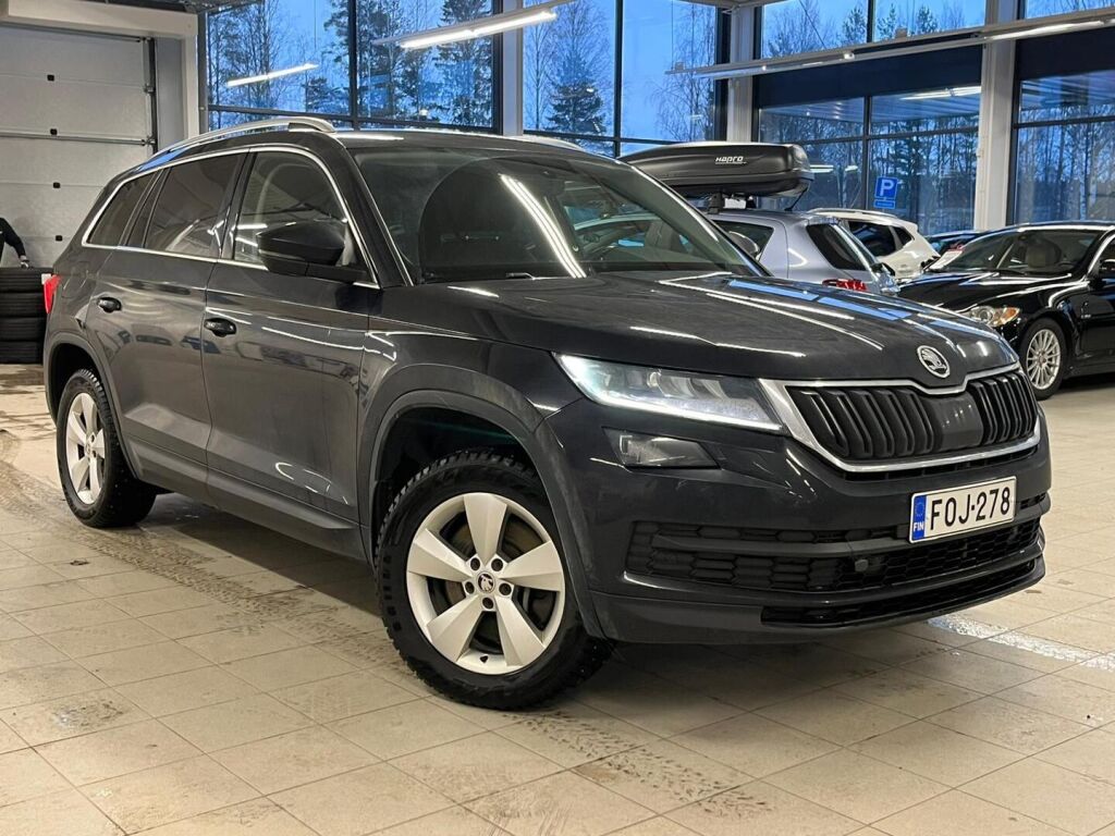 Skoda Kodiaq 2018 Musta