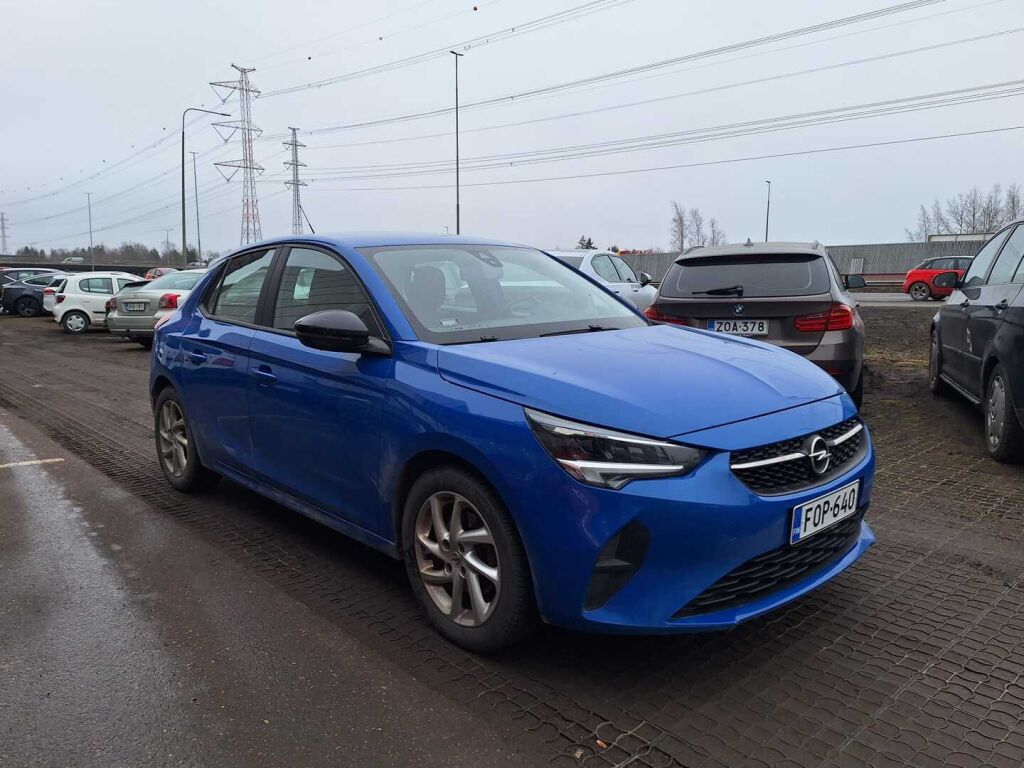 Opel Corsa 2021 Sininen