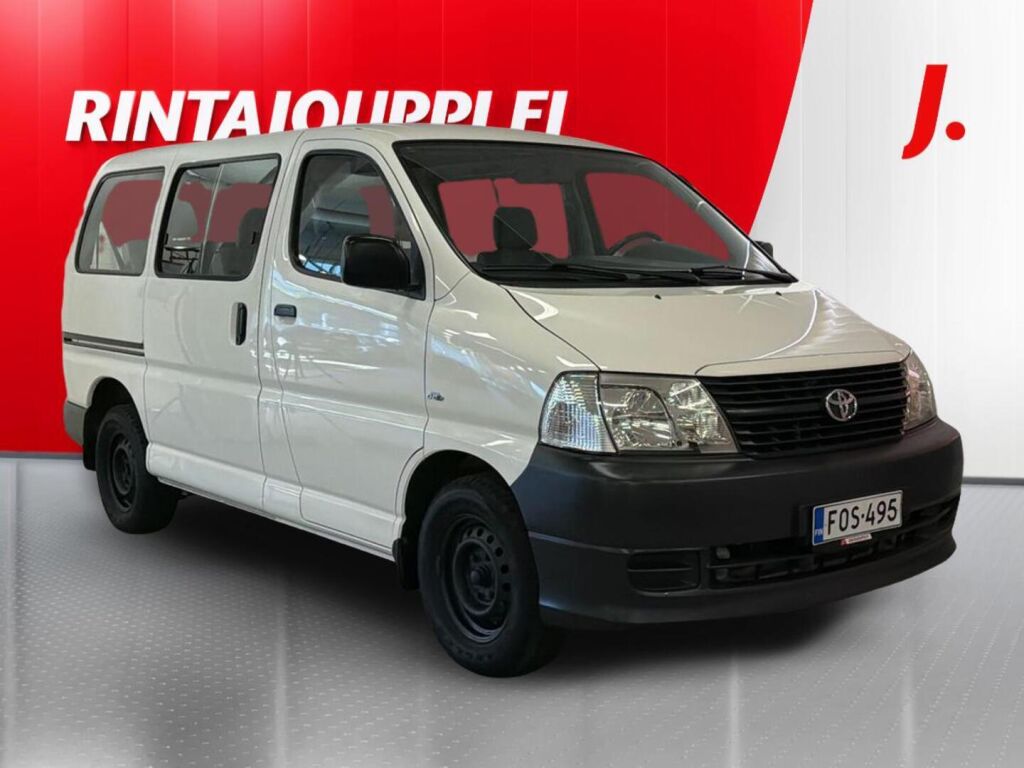 Toyota Hiace 2009 Valkoinen
