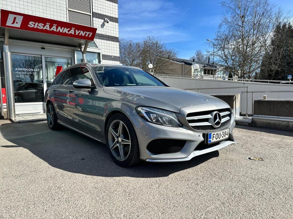 Mercedes-Benz C 2015 Harmaa