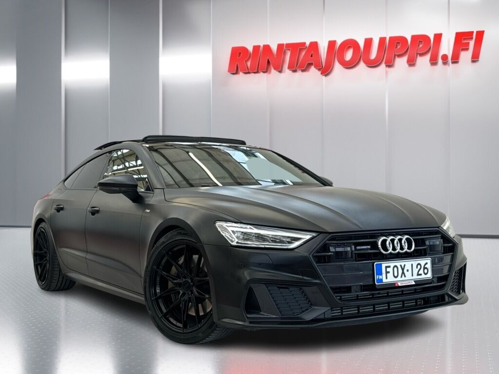 Audi A7 2018 Musta