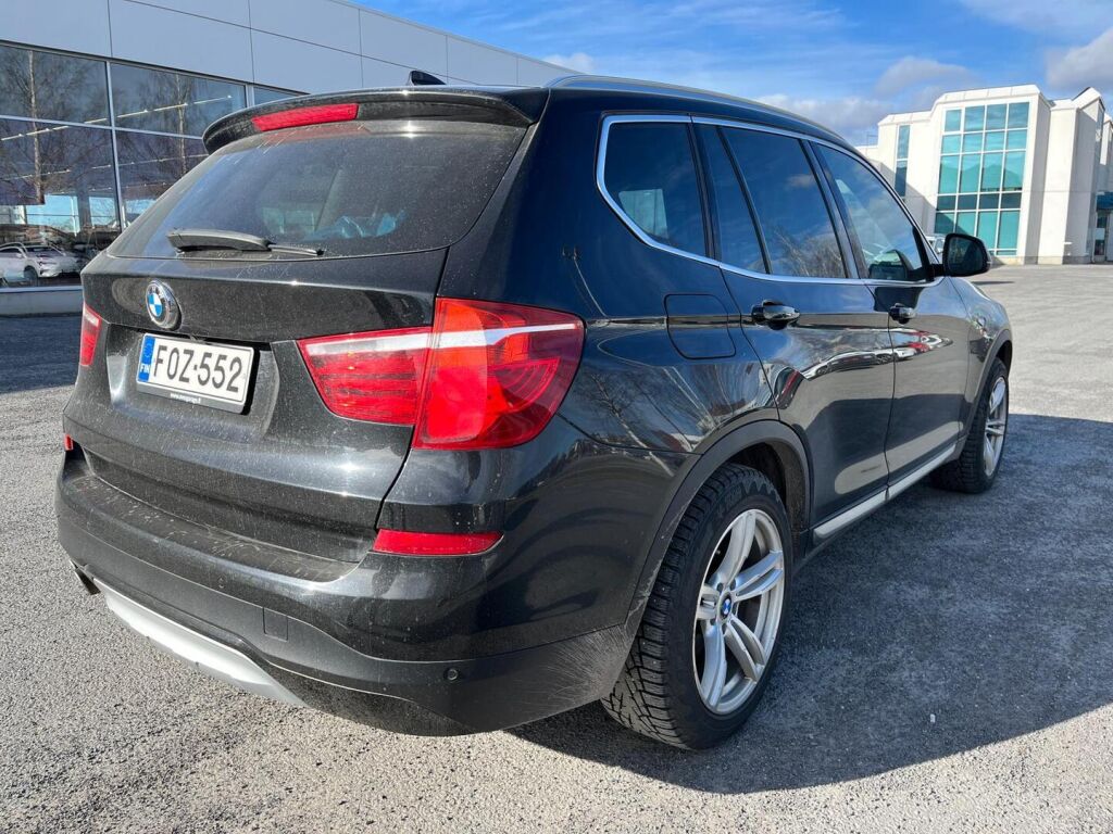 BMW X3 2015 Musta