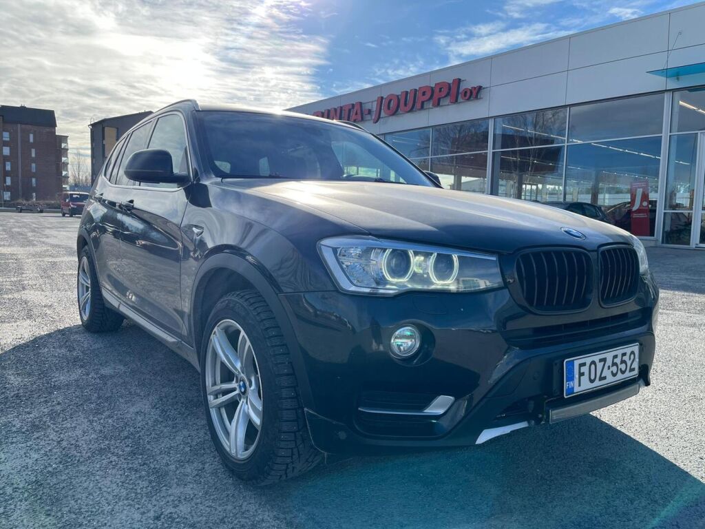 BMW X3 2015 Musta