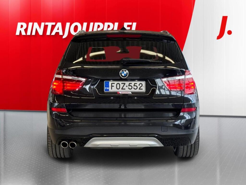 BMW X3 2015 Musta