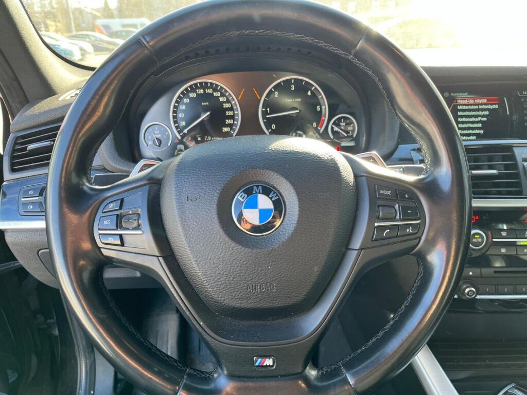BMW X3 2015 Musta