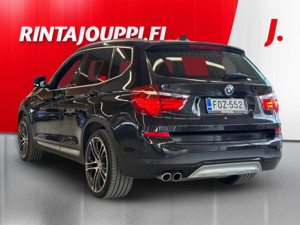 BMW X3 2015 Musta