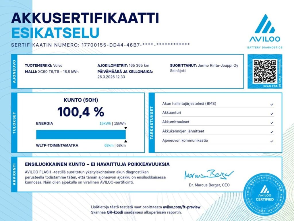 Volvo XC60 2023 Musta