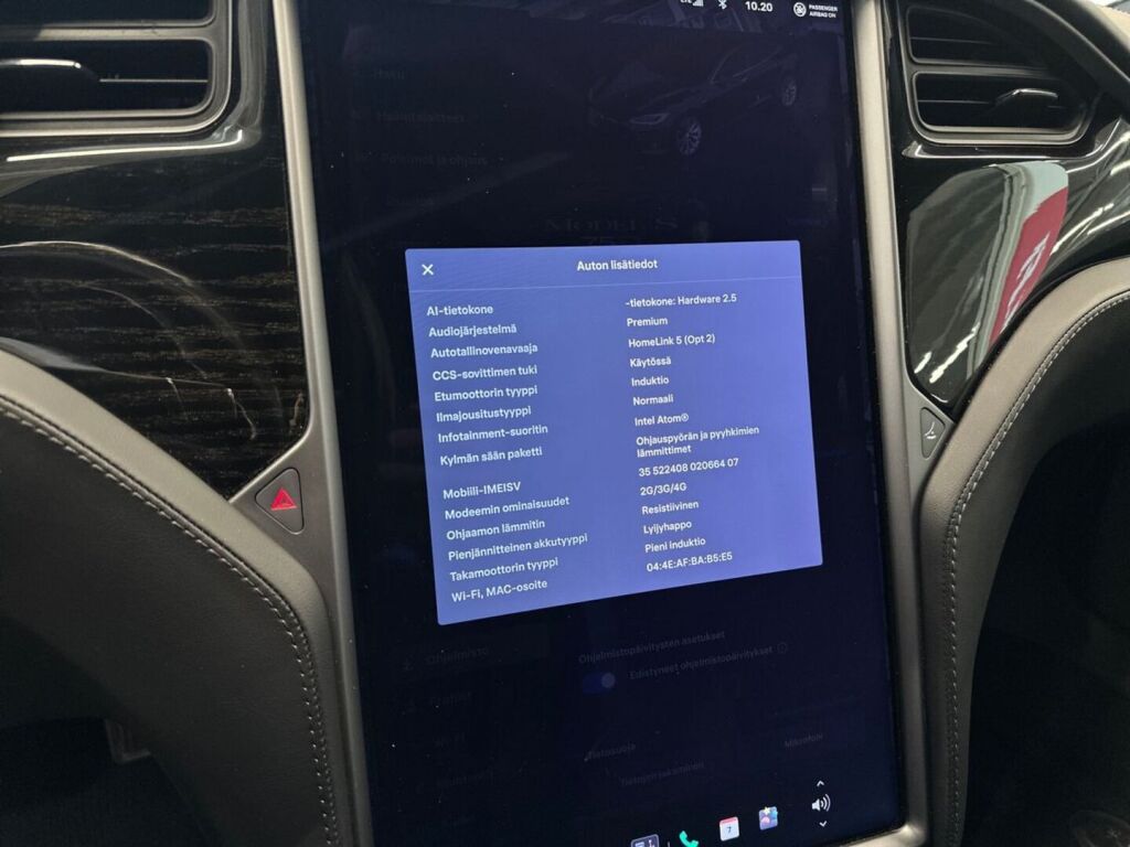 Tesla Model S 2018 Musta