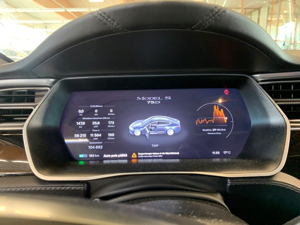 Tesla Model S 2018 Harmaa
