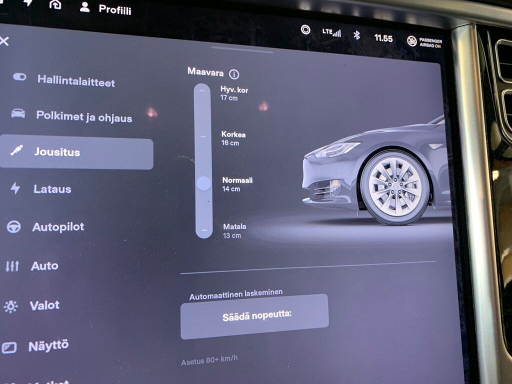 Tesla Model S 2018 Harmaa