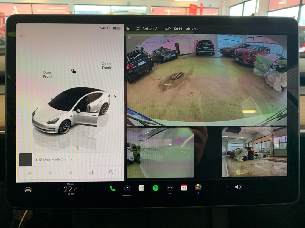 Tesla Model 3 2022 Valkoinen