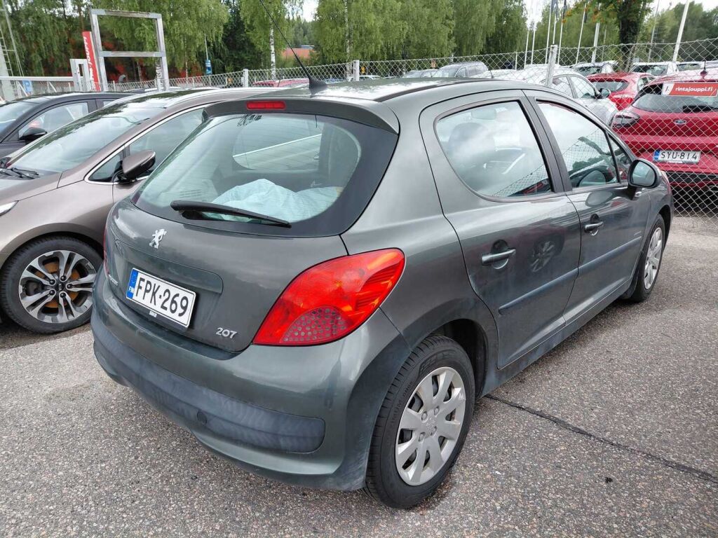 Peugeot 207 2008 Harmaa