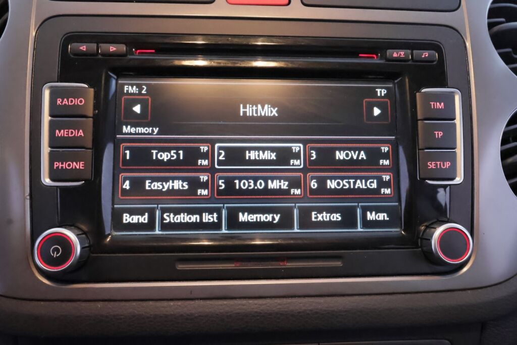 Volkswagen Tiguan 2008 Punainen