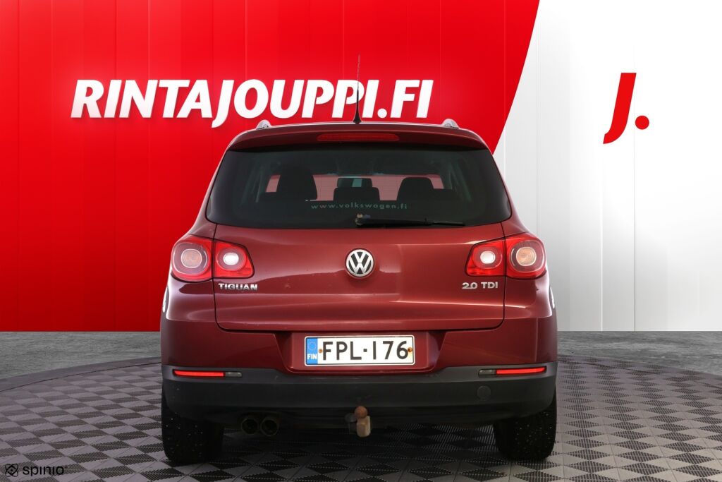 Volkswagen Tiguan 2008 Punainen