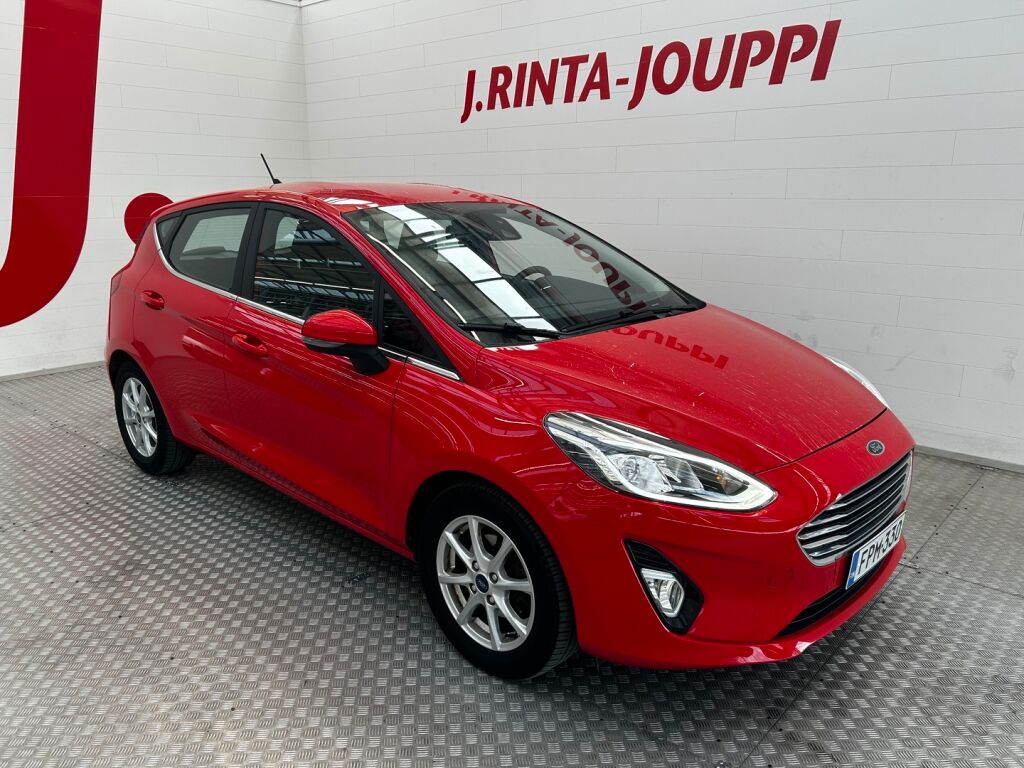 Ford Fiesta 2020 Punainen