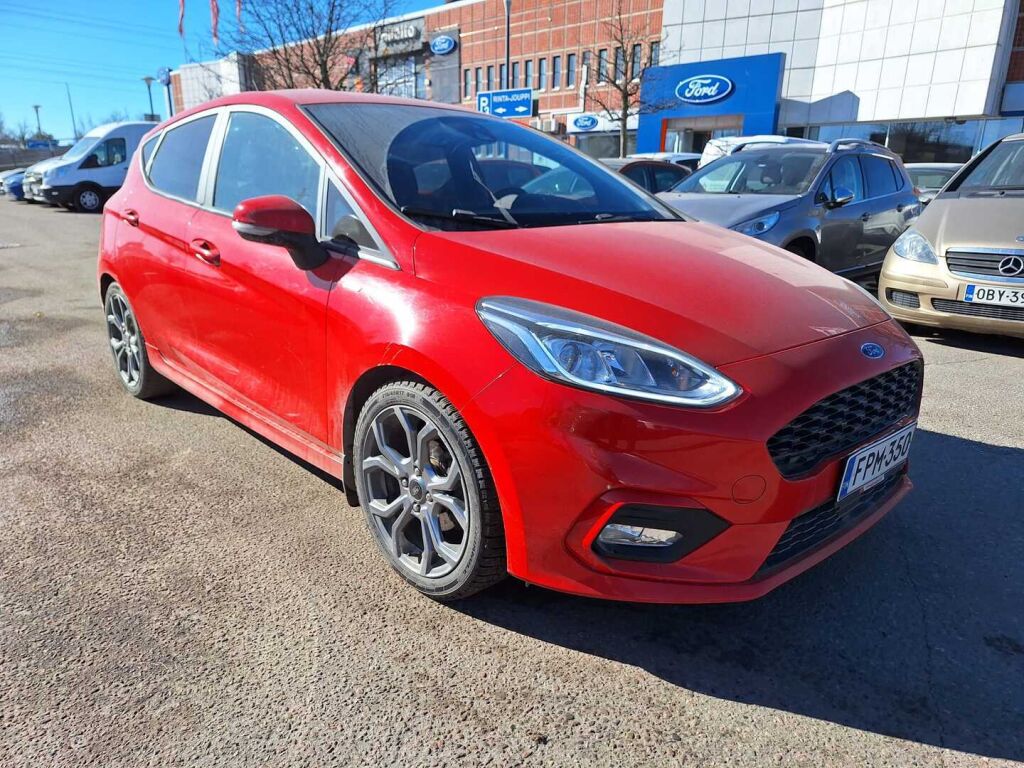Ford Fiesta 2020 Punainen