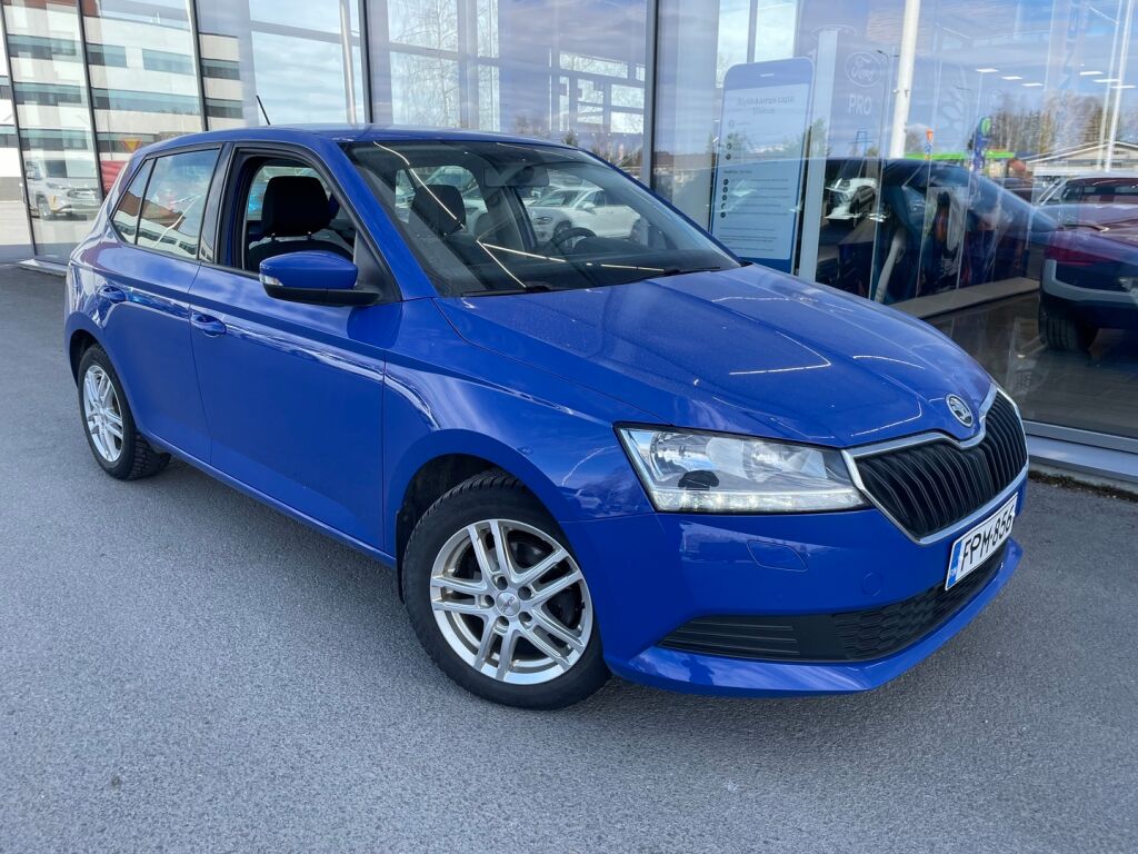 Skoda Fabia 2020 Sininen