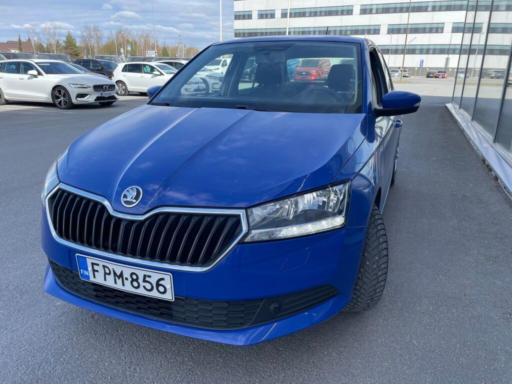 Skoda Fabia 2020 Sininen