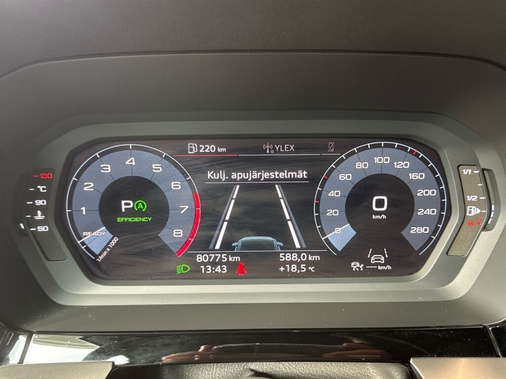 Audi A3 2020 Musta