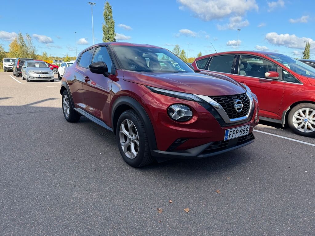 Nissan Juke 2020 Punainen