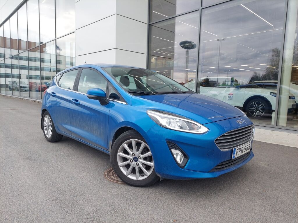 Ford Fiesta 2021 Sininen